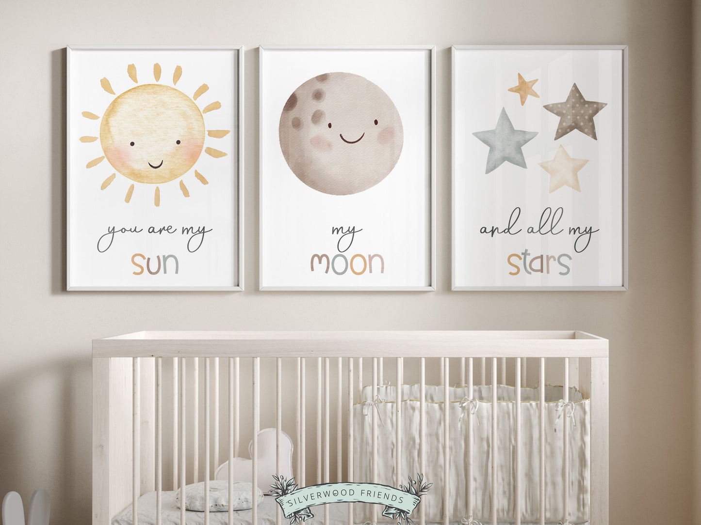 You Are My Sun Nursery Prints