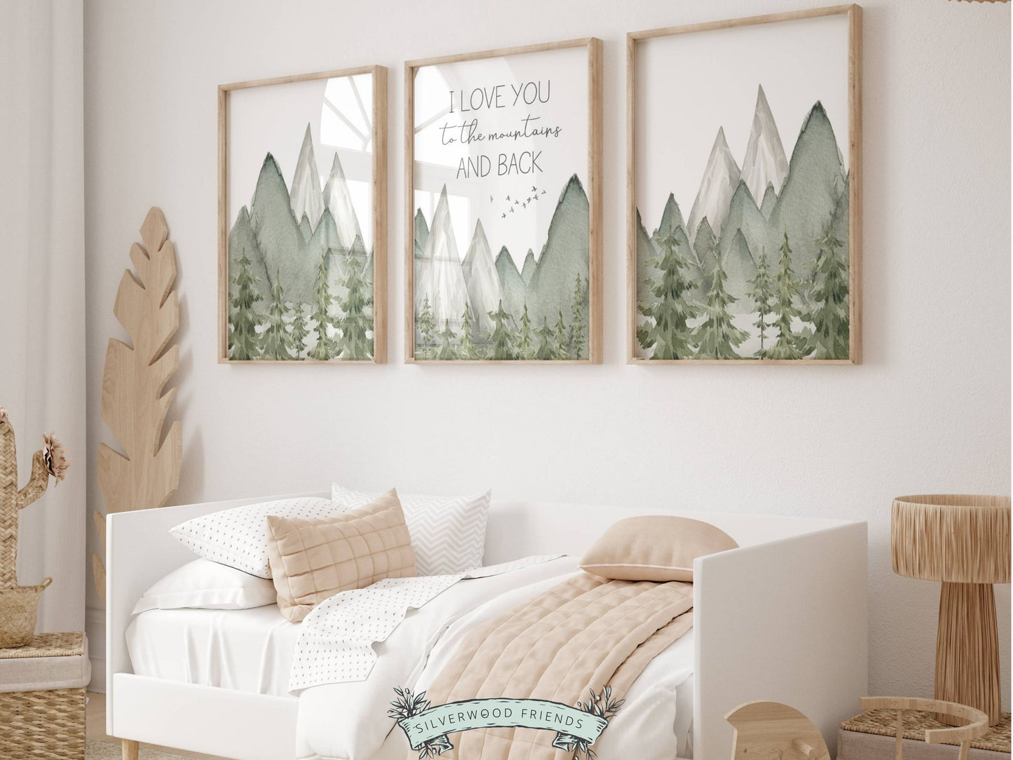 I Love You To The Mountains And Back Print Set