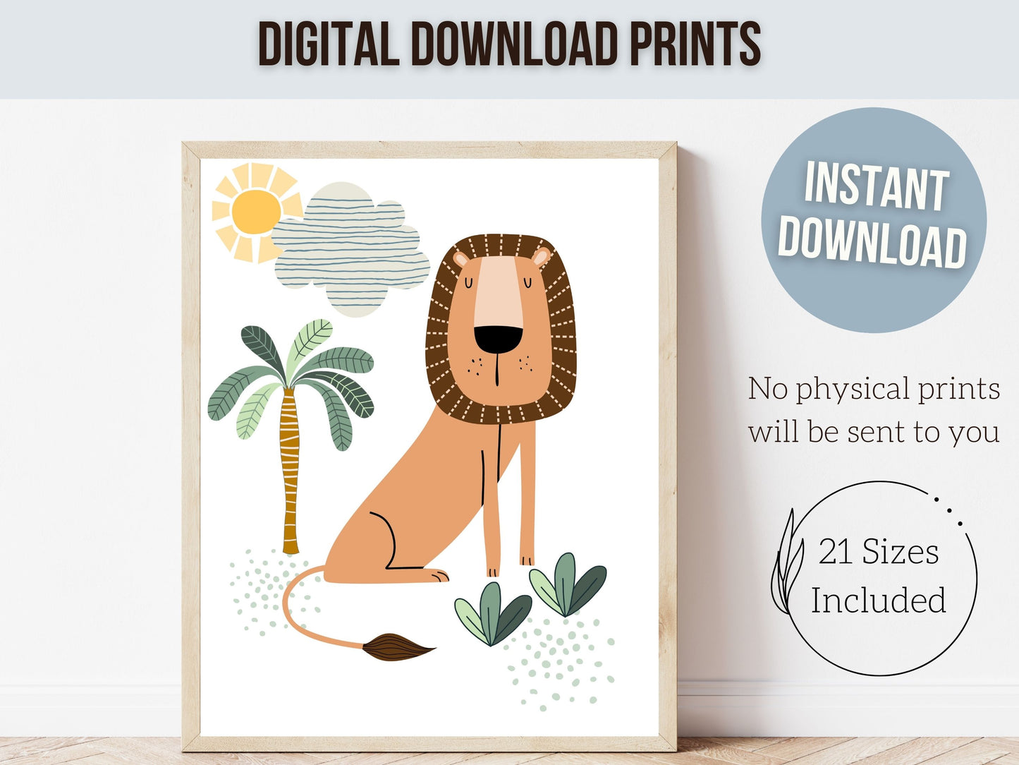 Born To Be Wild Print Set of 3