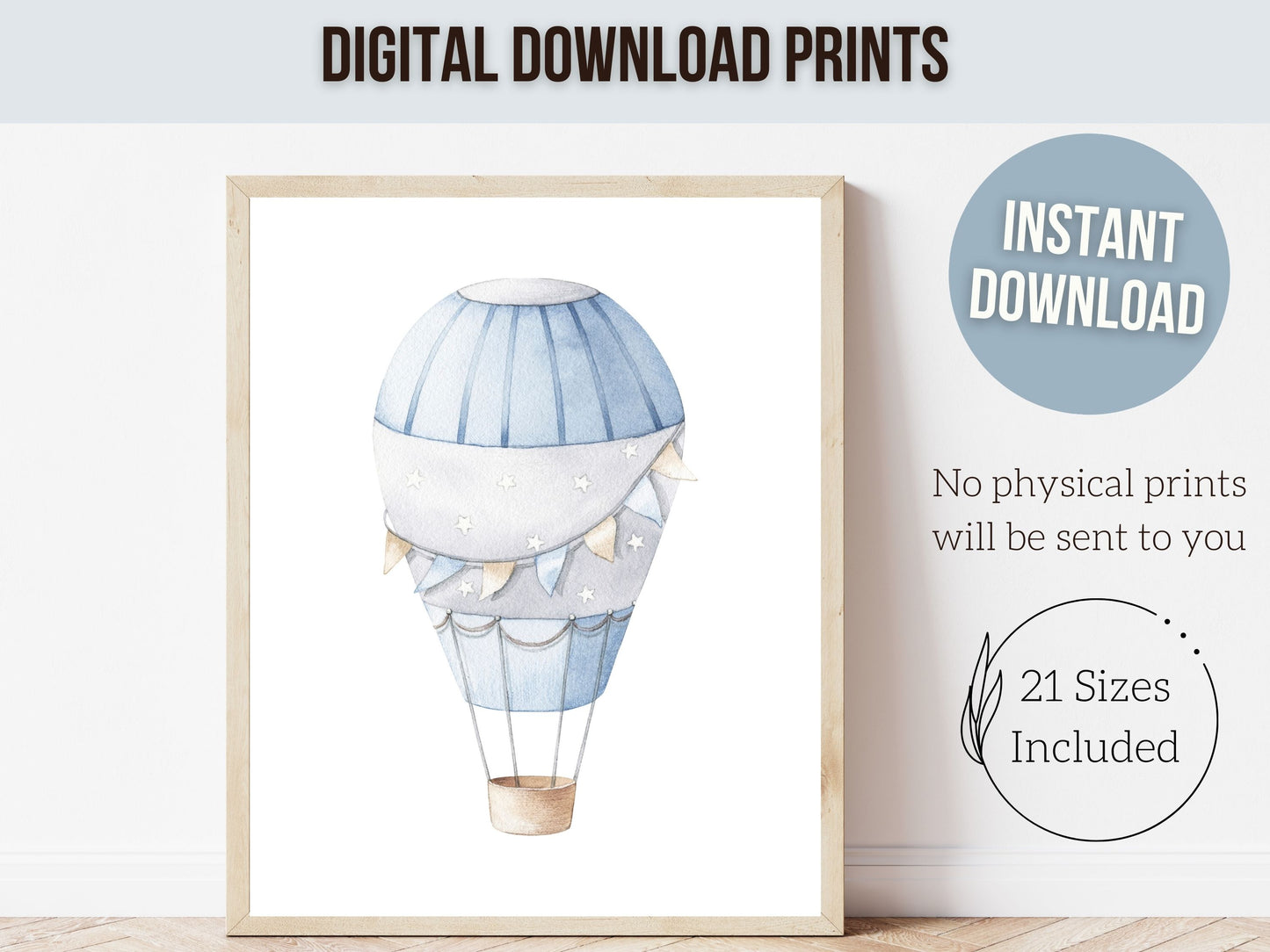 Transport Nursery Prints - Set of 3