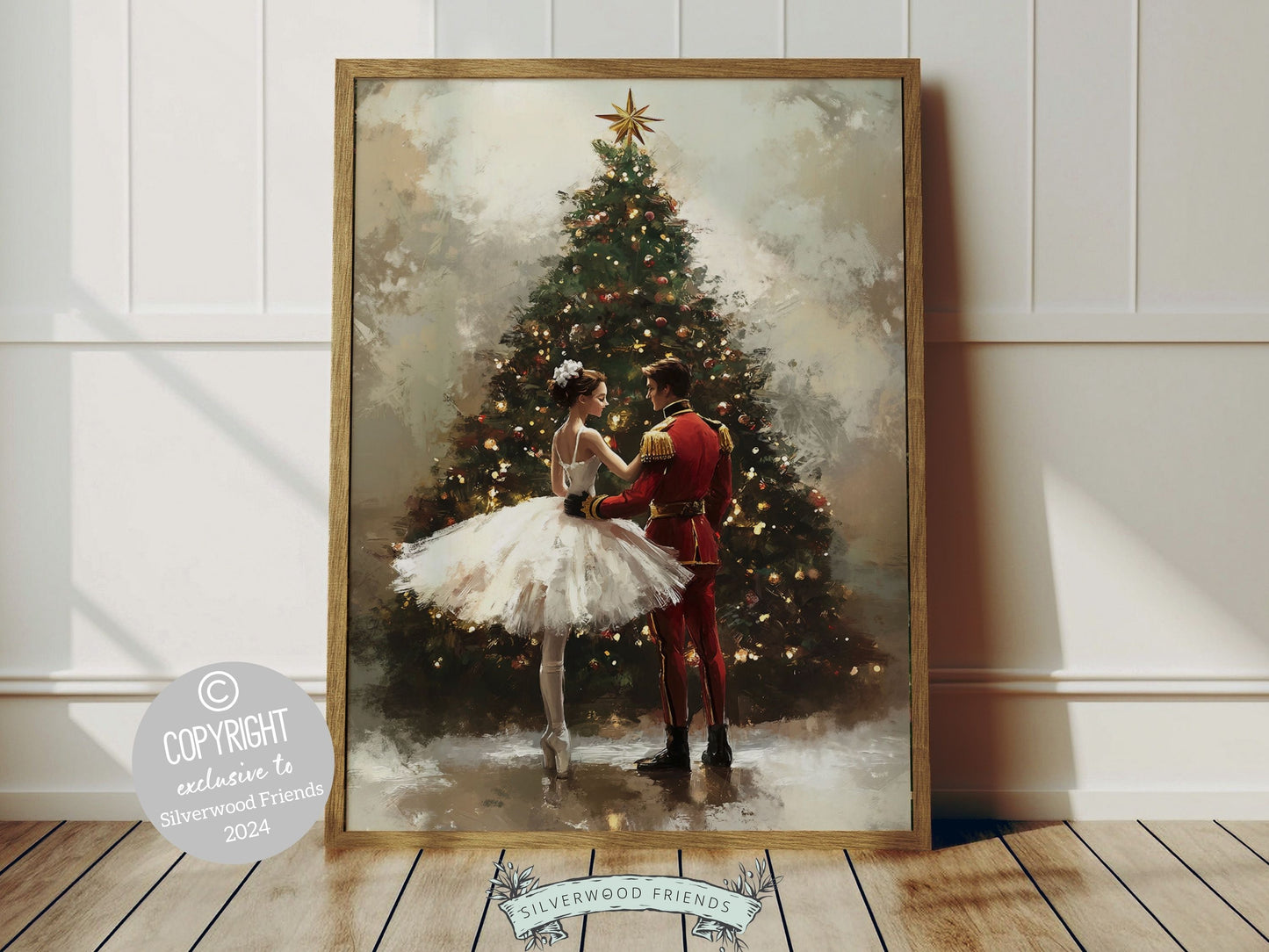 Christmas Nutcracker Ballet Print - 003