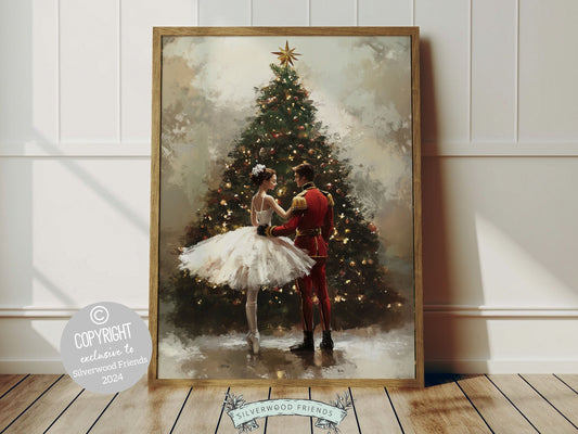 Christmas Nutcracker Ballet Print - 003