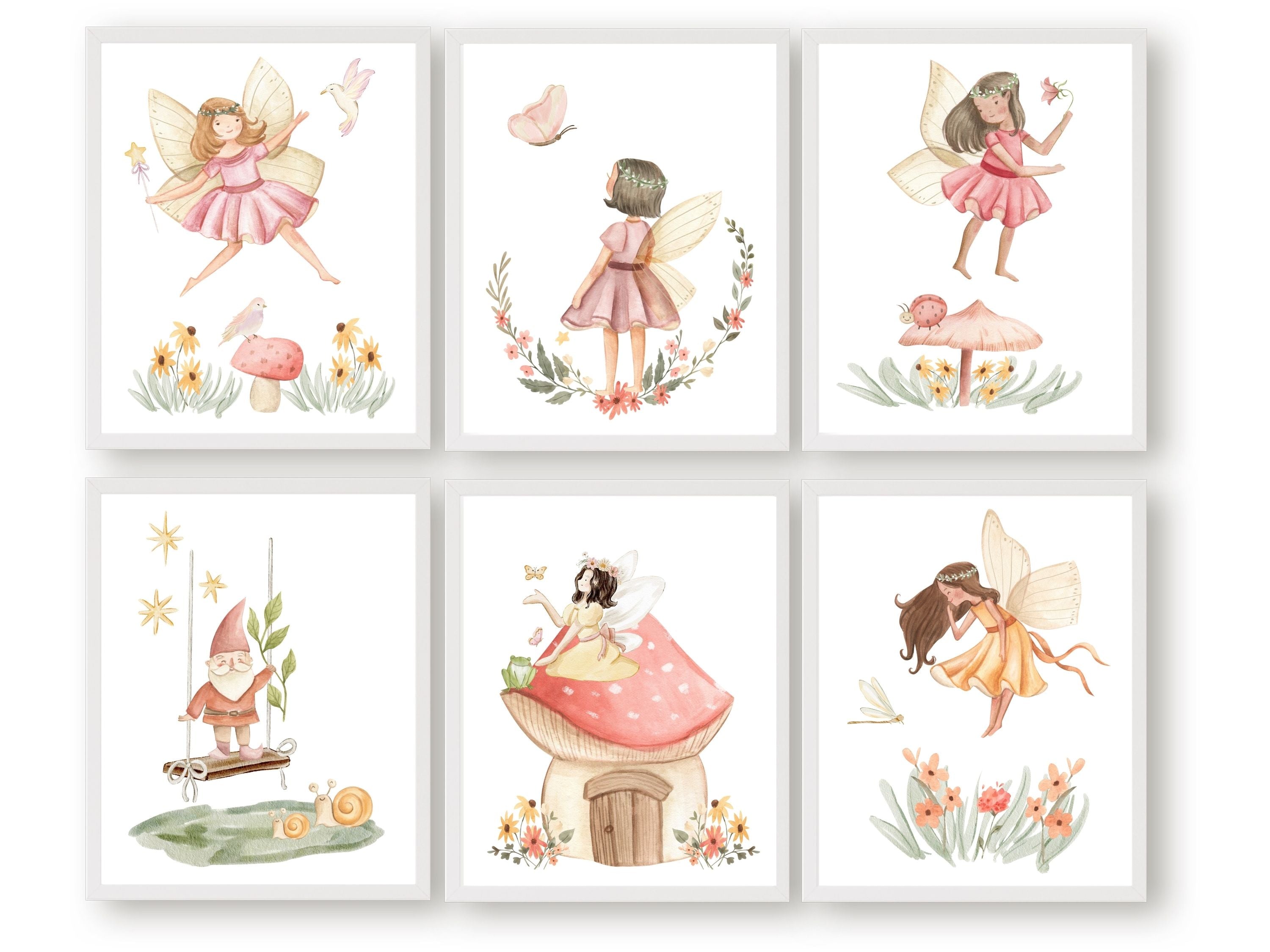 Girls Fairy Nursery Prints Silverwood Friends Girls Fairy Nursery Prints Silverwood Friends