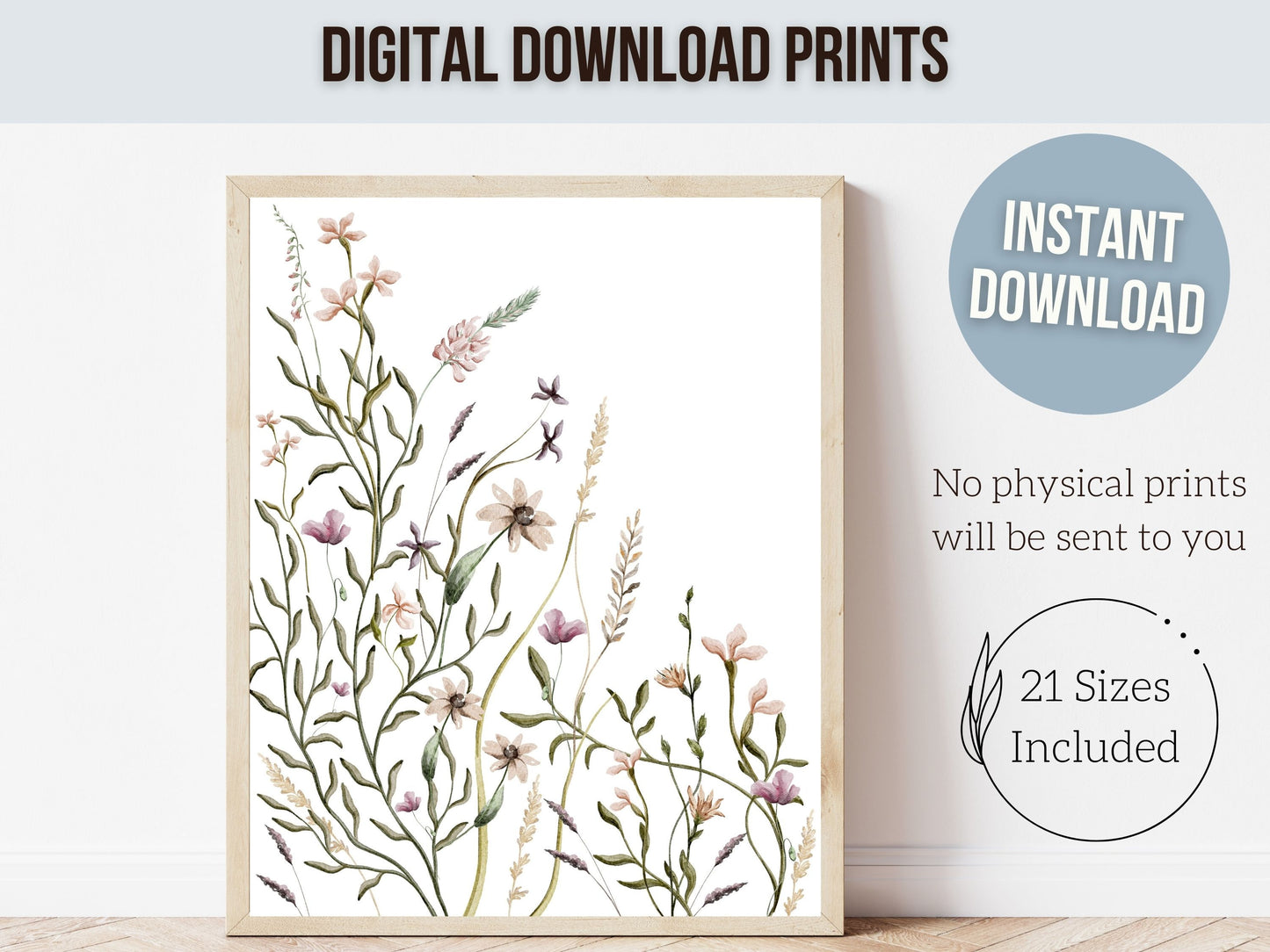 Wildflower Nursery Prints