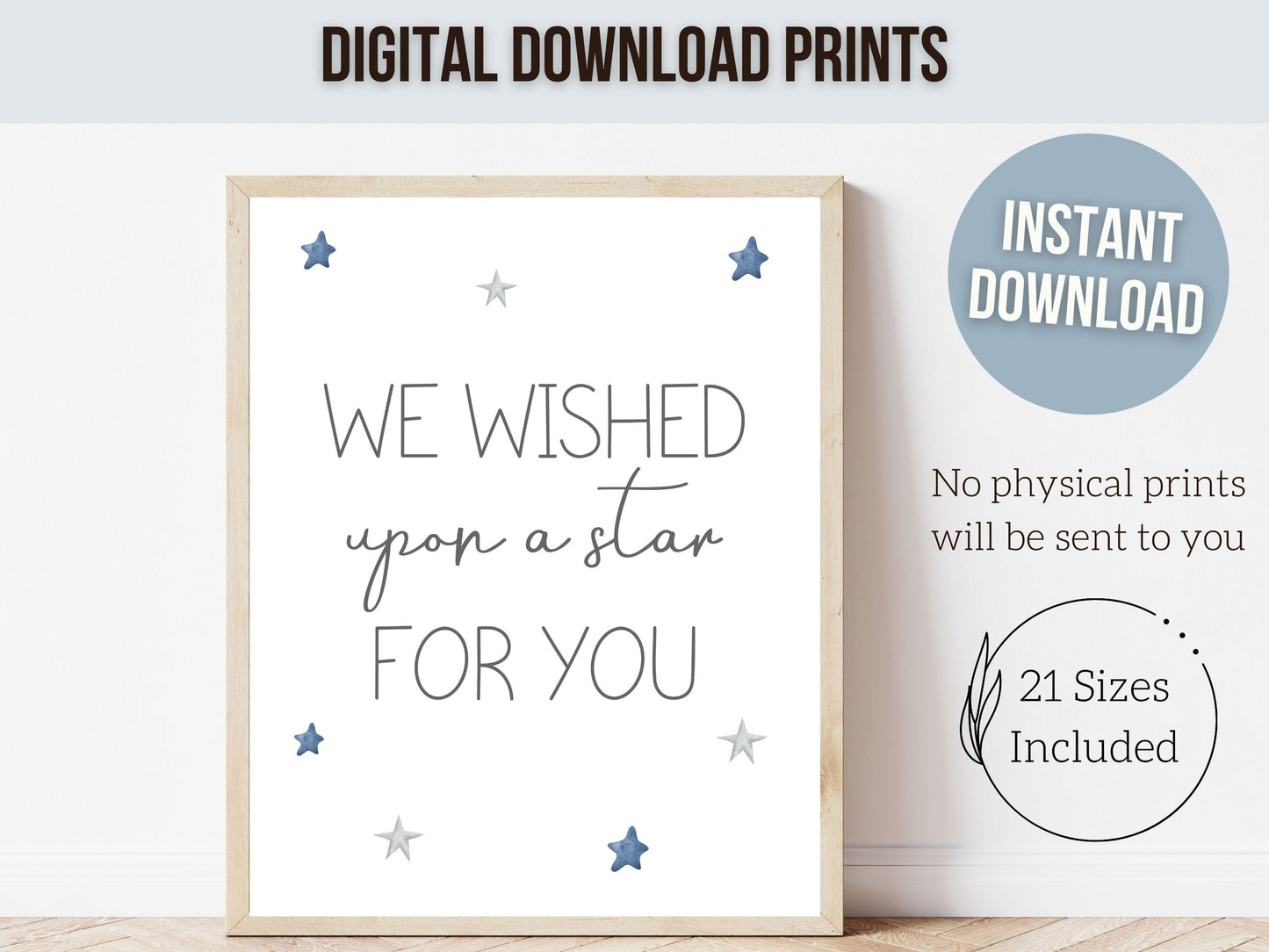 ORIGINAL Dragon Nursery Print Gift For Baby Boys Dragon Nursery Decor, Kids Room Decor, Celestial Star Nursery Decor Digital Download Print