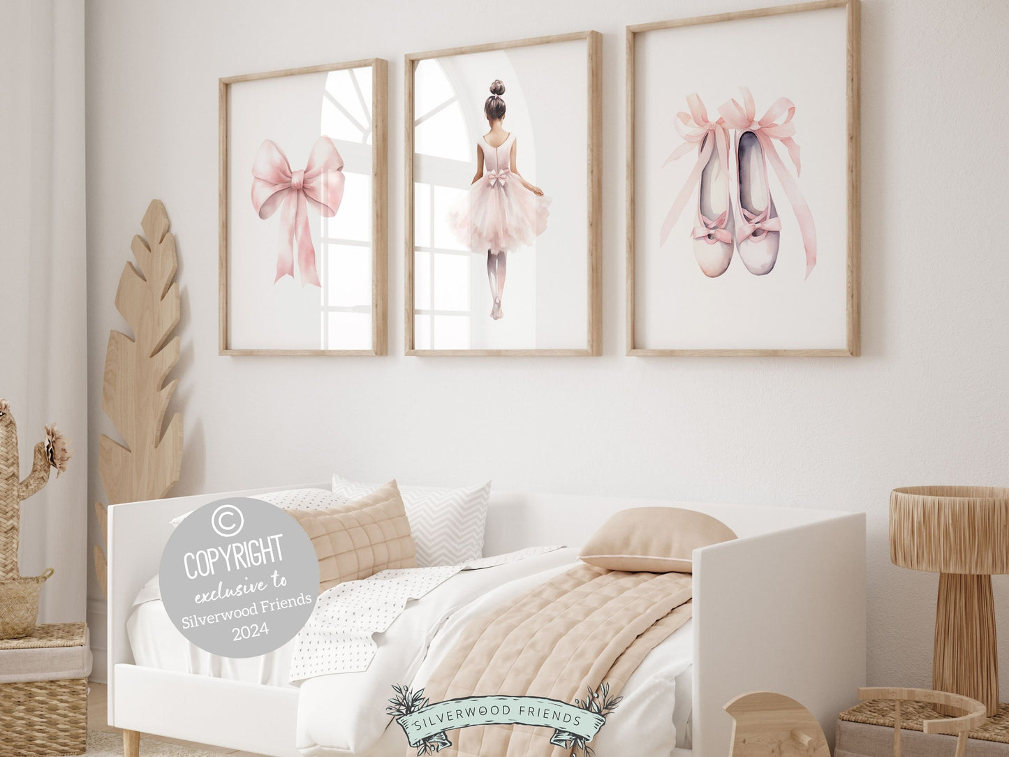 Ballet Nursery Prints, African American Ballerina Nursery Decor, Girls Ballet Nursery Wall Art, Little Black Girl Dance Decor Digital Prints