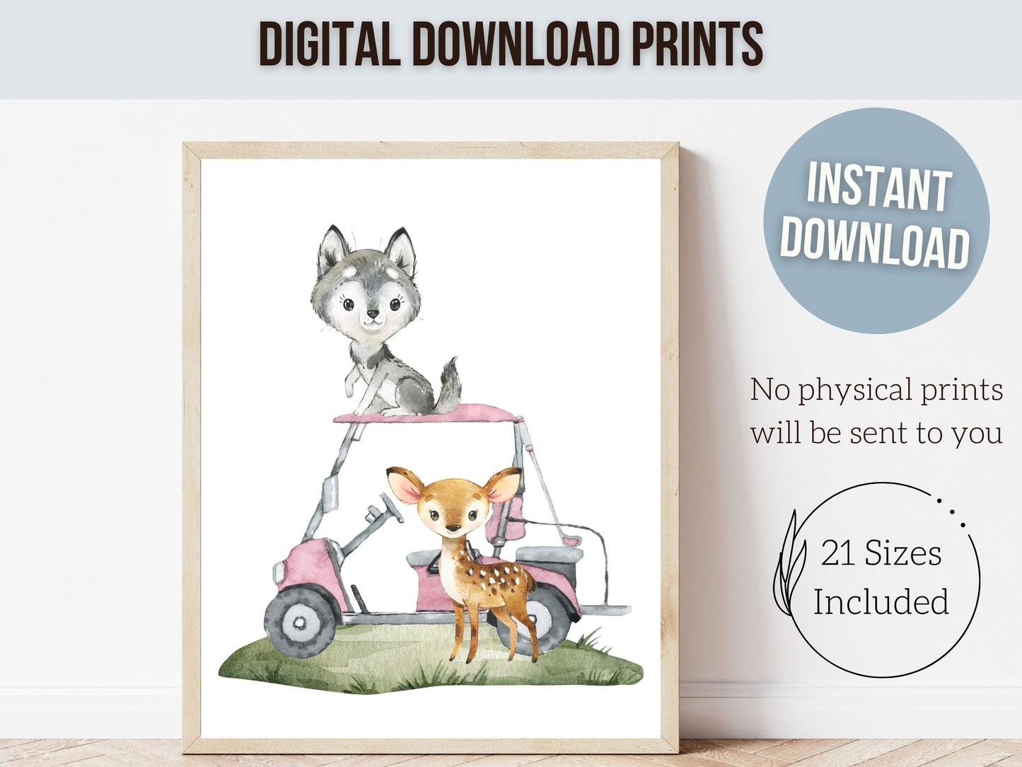 Girls Pink Golf Nursery Prints, Girls Pink Golf Nursery Decor, Girls Sport Nursery Decor, Watercolor Girl Pink Golf Pictures Digital Print