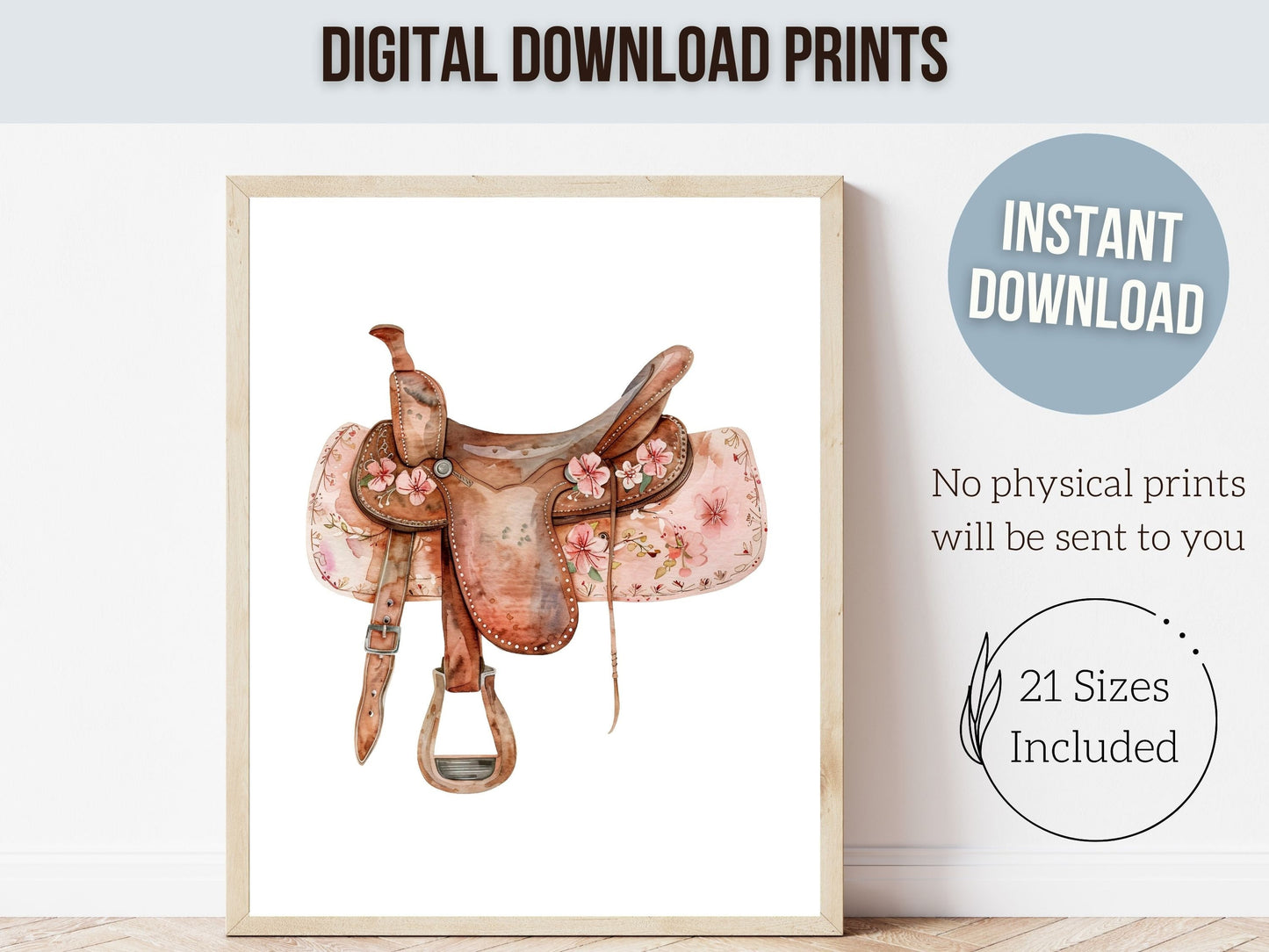 Cowgirl Nursery Prints, Cowgirl Nursery Decor, Baby Girl Country Western Nursery Decor, Toddler Girl Horse Nursery Wall Art Digital Prints