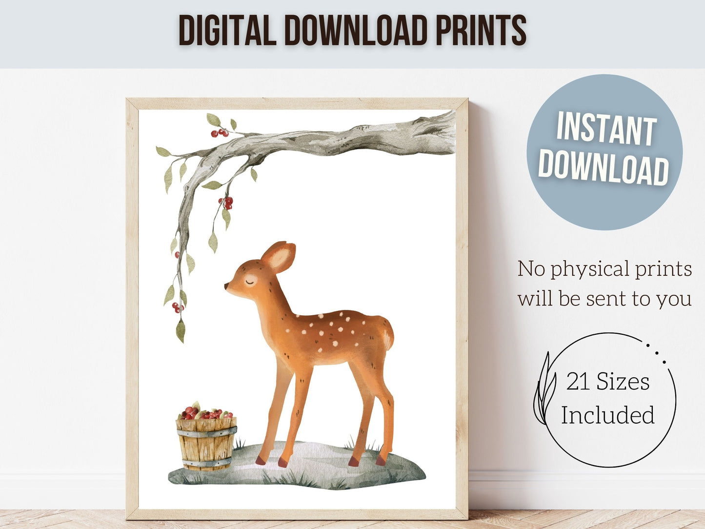 Woodland Mushroom Nursery Print Gift For Kids Woodland Mushroom Nursery Decor, Boho Kids Room Wall Decor Nature Nursery Theme Digital Prints