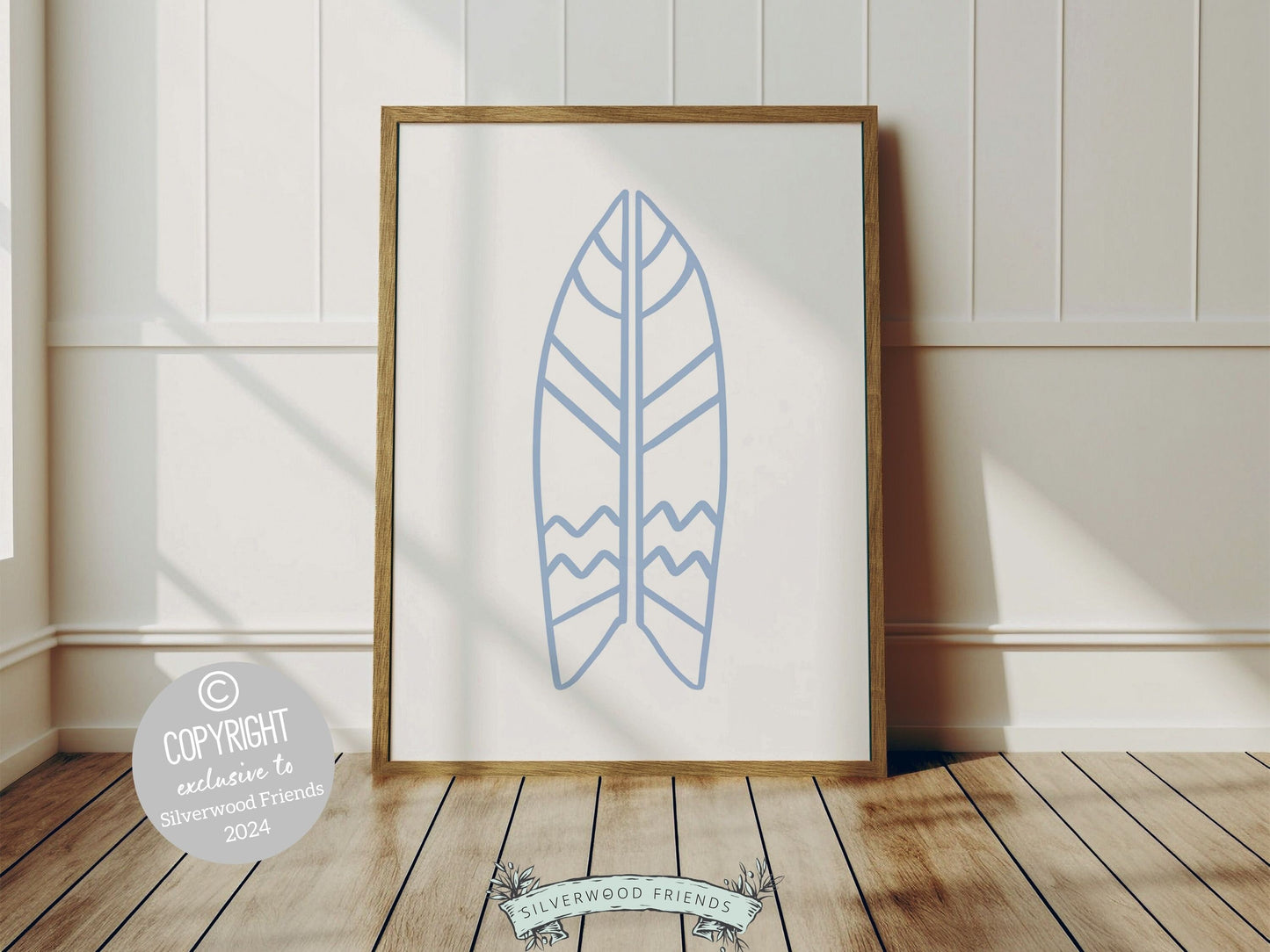 Surfboard Palm Tree Print, Beachy Surfboard Wall Art,Minimalist Surf Nursery Wall Art Beach House Kids Surfing Room Wall Decor Digital Print