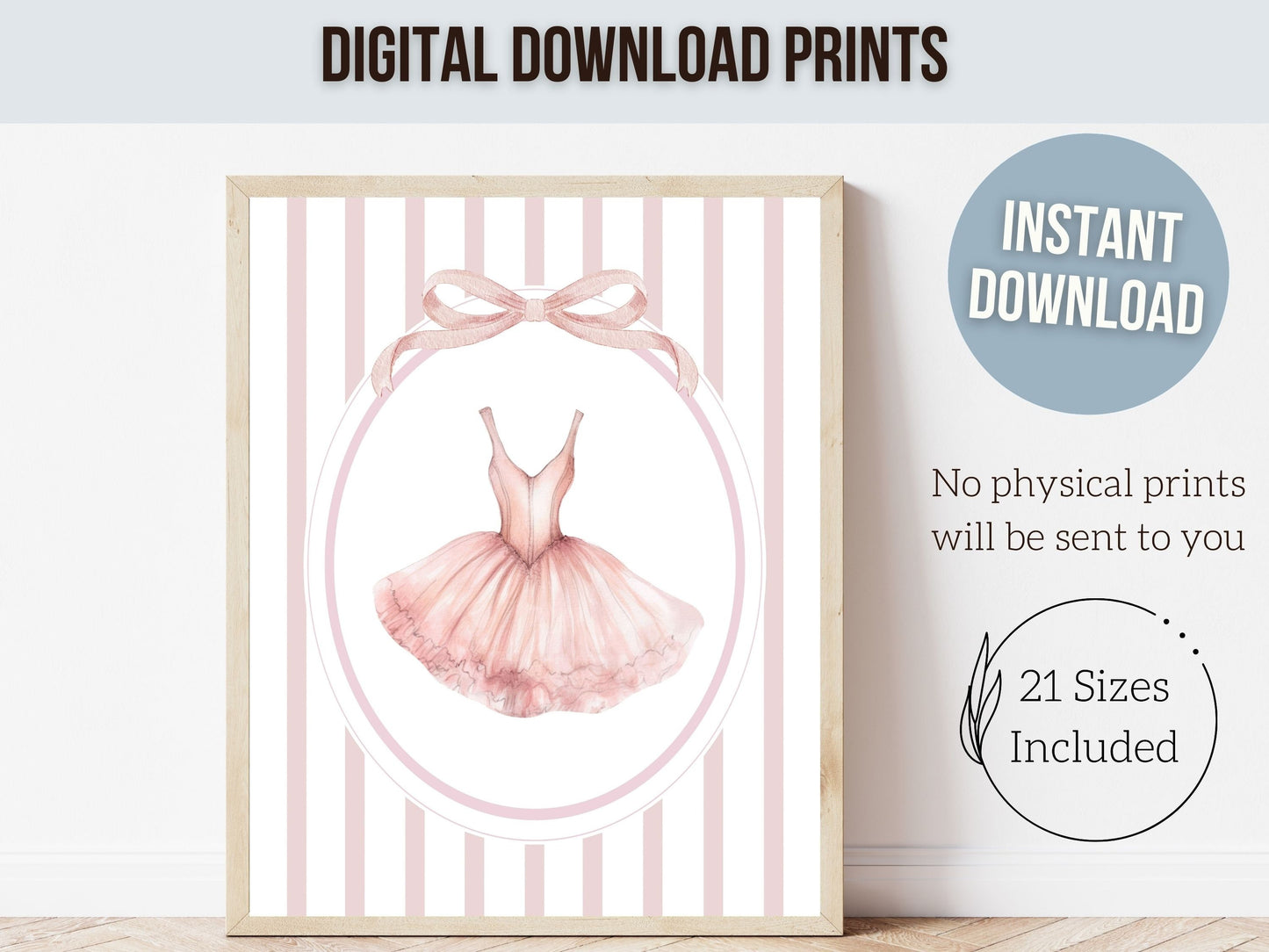 Baby Girl Ballet Nursery Print, African American Ballerina Nursery Decor, Newborn Ballet Gift,Little Black Girl Ballet Nursery Digital Print