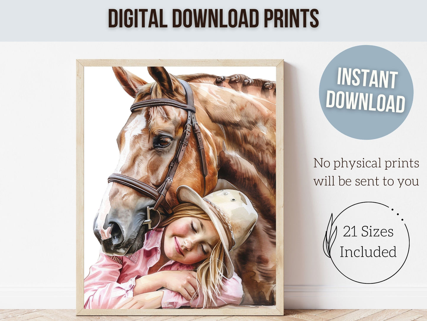 Cowgirl Nursery Print, Cowgirl Nursery Decor, Western Nursery Decor, Trendy Teen Girl Horse Riding Print Horse Nursery Picture Digital Print