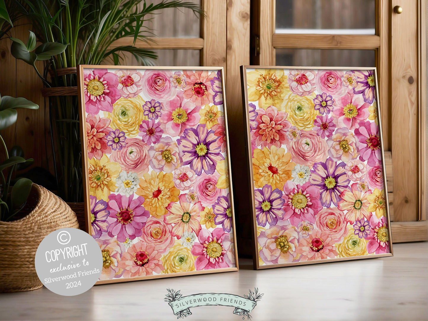 Wildflower Nursery Prints,Wildflower Nursery Decor,Wild Flower Nursery Wall Decor,Baby Girl Floral Wildflower Nursery Wall Art Digital Print
