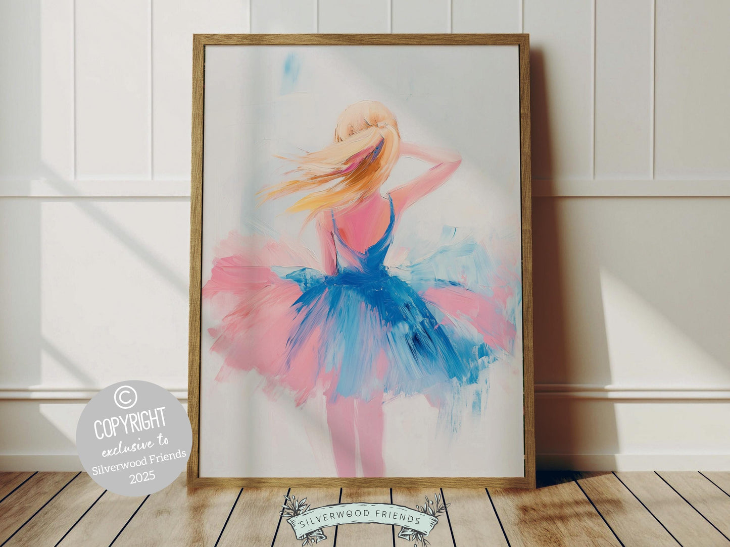 Infuse a sense of magic into any ballerinas space with our Pastel Ballet Print. This enchanting artwork beautifully enhances ballet decor, creates a dreamy ambiance, and makes a unique gift for ballet dance lovers.