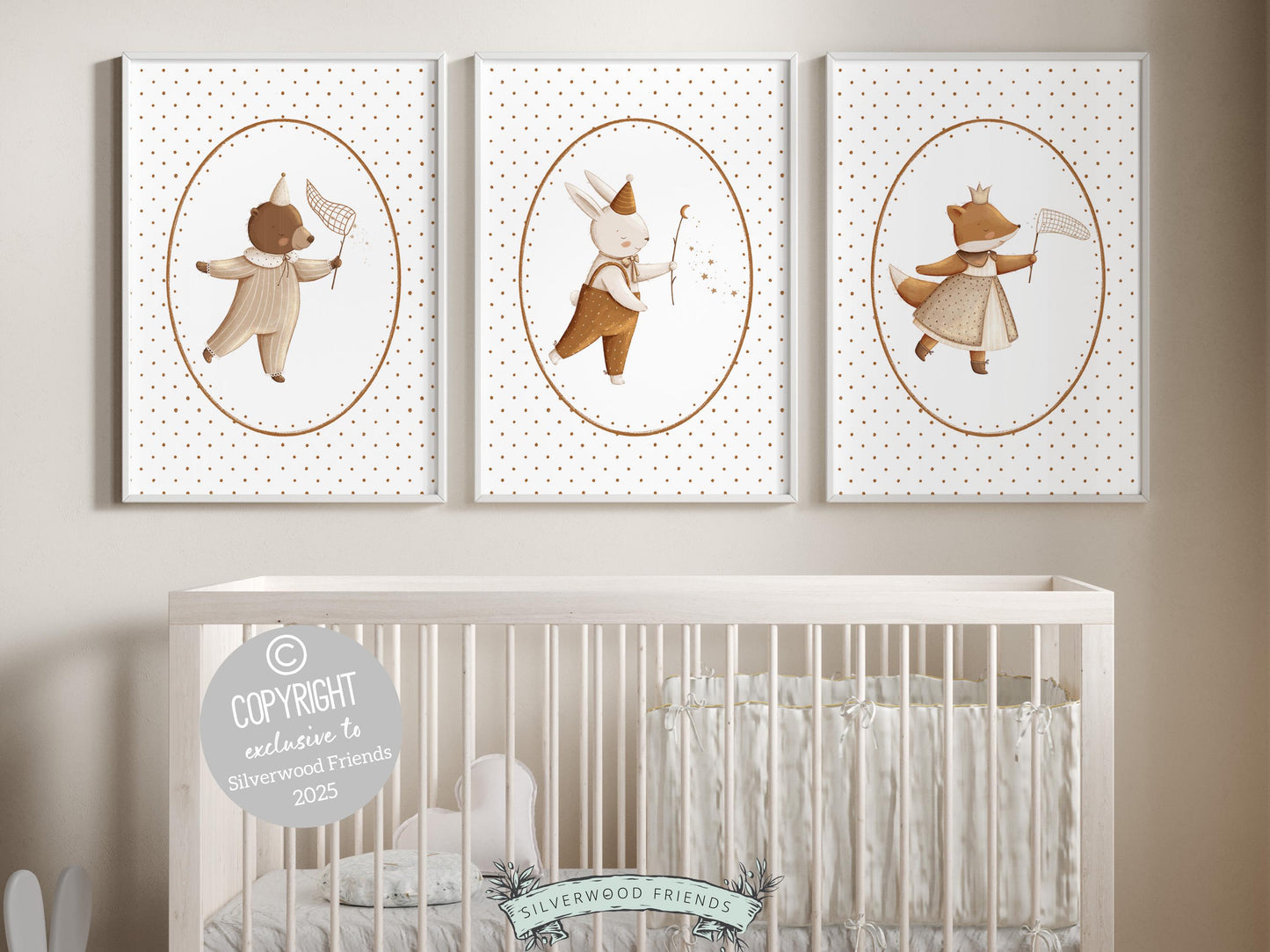Boho Woodland Nursery Prints, Baby Boy Vintage Woodland Bear Nursery Decor, Vintage Bear Nursery Wall Art, Neutral Nursery Digital Prints
