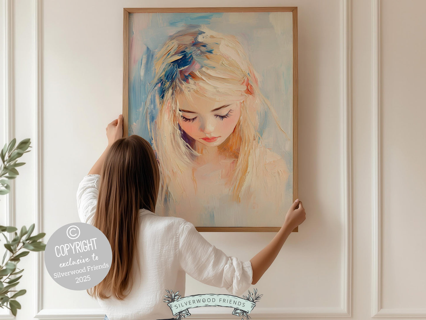 Ballet Dancer Print, Pastel Ballerina Wall Decor, Baby Girl Nursery Wall Art,Trendy Pink Blue Ballet Teen Dorm Room Wall Decor Digital Print