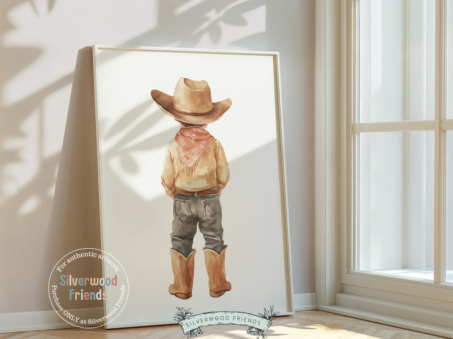 Cowboy Nursery Print, Cowboy Nursery Decor, Baby Boys Western Nursery Decor, Little Boy Cowboy Horse Country Nursery Wall Art Digital Print