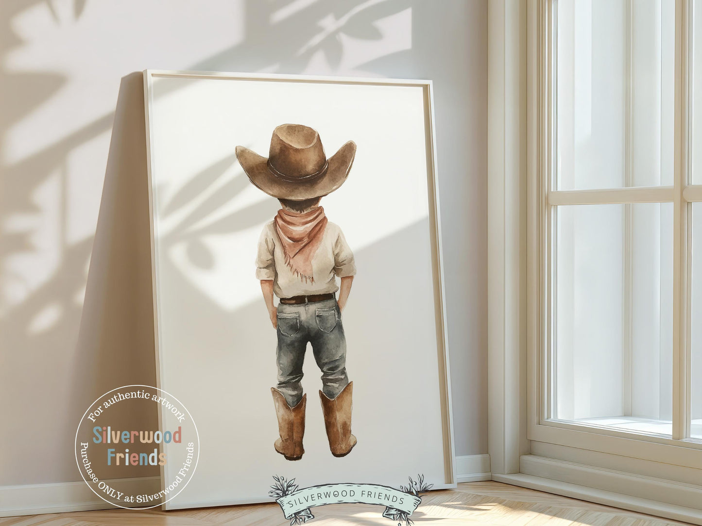 Cowboy Nursery Print, Cowboy Nursery Decor, Baby Boys Western Nursery Decor, Little Boy Cowboy Horse Country Nursery Wall Art Digital Print