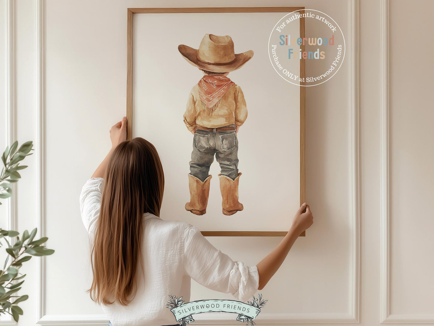 Cowboy Nursery Print, Cowboy Nursery Decor, Baby Boys Western Nursery Decor, Little Boy Cowboy Horse Country Nursery Wall Art Digital Print