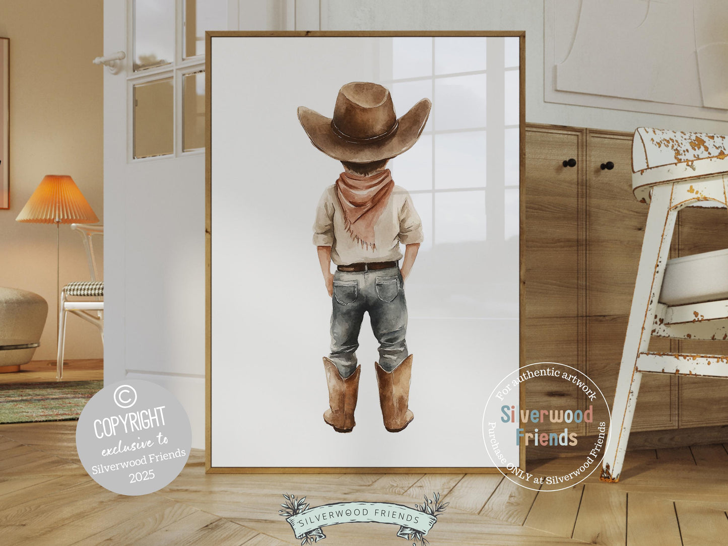 Cowboy Nursery Print, Cowboy Nursery Decor, Baby Boys Western Nursery Decor, Little Boy Cowboy Horse Country Nursery Wall Art Digital Print