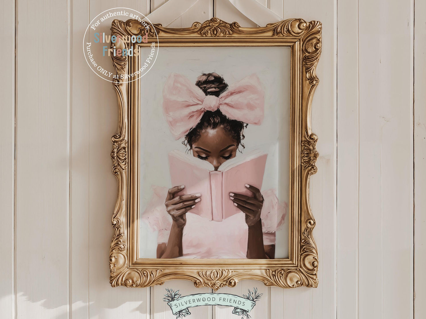 Bring refined charm to your space with our Ballet Reading Print, featuring an elegant African American ballerina immersed in a book. Perfect for dance studios, home libraries, or any artful corner, this graceful piece celebrates the beauty of knowledge, movement, and quiet moments of reflection.