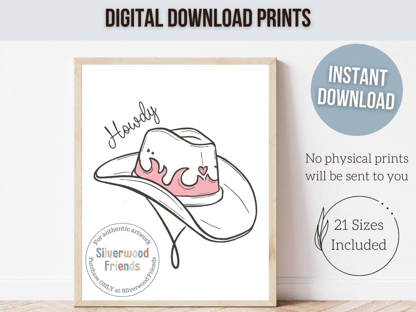 Cowgirl Nursery Prints, Cowgirl Nursery Decor, Baby Girl Western Nursery Decor, Girls Wild West Rodeo Horse Nursery Wall Art Digital Prints
