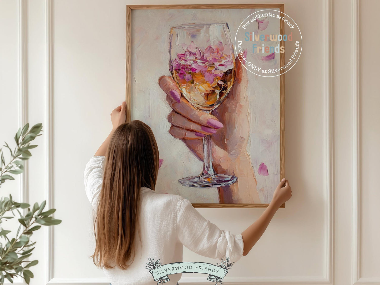 Cheers Art Print, Champagne Wine Glass Print, Happy Hour Poster, Trendy Bar Cart Print Celebration Wall Art for Cocktail Party Digital Print