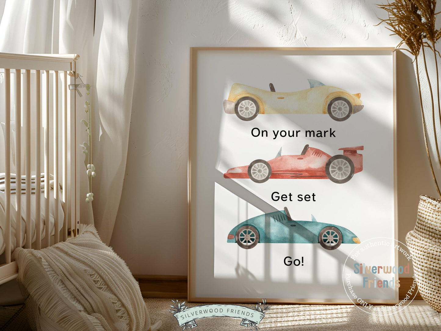 Transport Car Nursery Print, Racing Car Nursery Print, Baby Boy Race Car Nursery Decor, Toddler Boy Playroom Transport Vehicle Digital Print