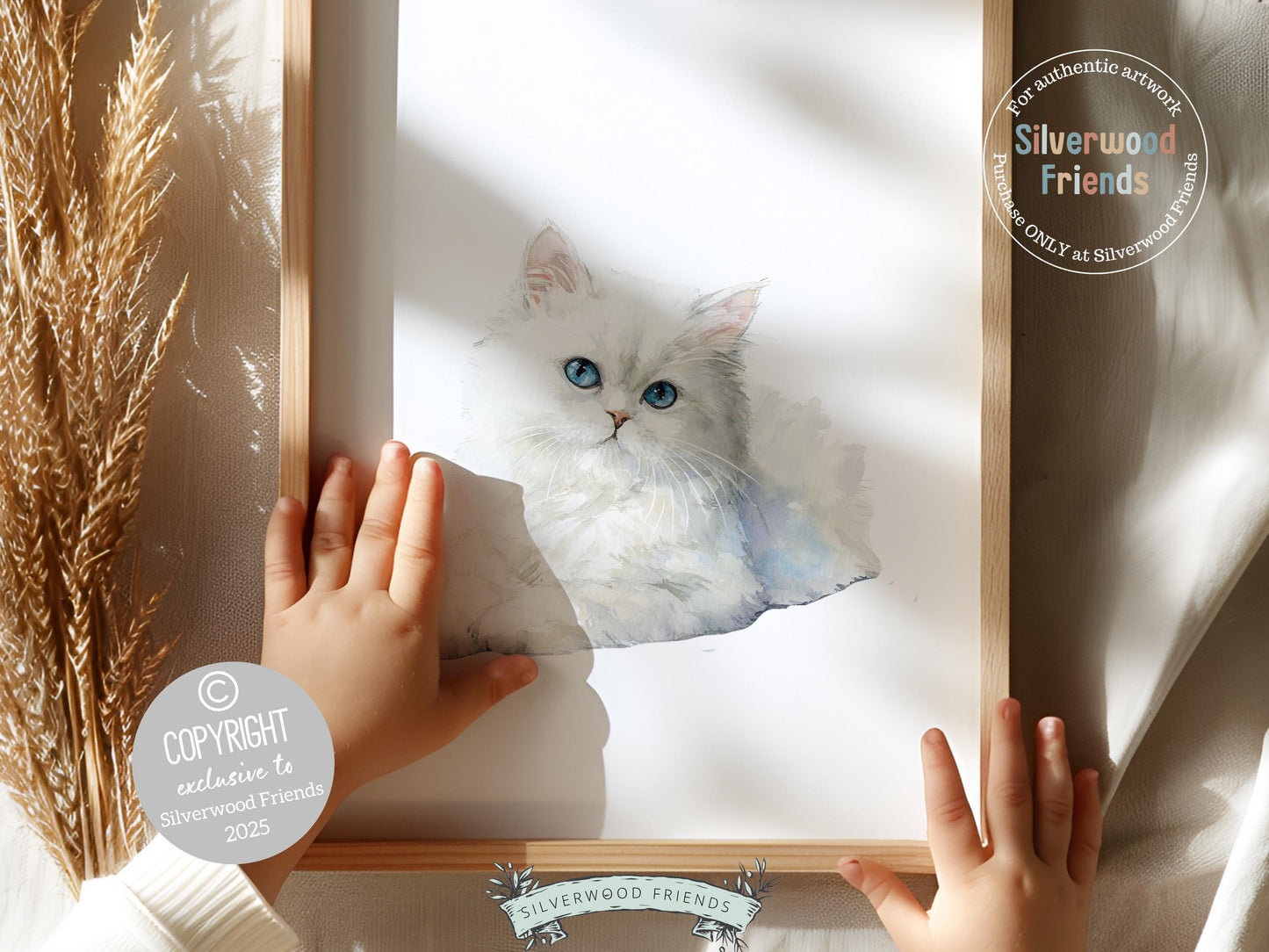 Add a touch of feline charm to your space with this adorable set of 3 Ragdoll kitten prints—perfect for cat-themed nursery decor or any cat lover’s gallery wall. Featuring soft watercolor details and sweet expressions, these prints bring warmth, whimsy, and a cozy cuddly feel to any room.