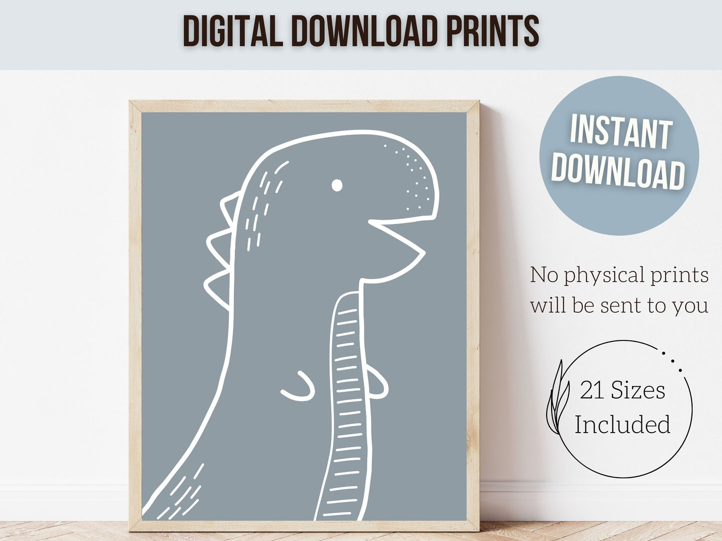 Dinosaur Nursery Prints, Boys Dinosaur Nursery Decor, Toddler Boy Room Decor, Dinosaur Baby Shower Gift, Baby Boy Dino Nursery Digital Print