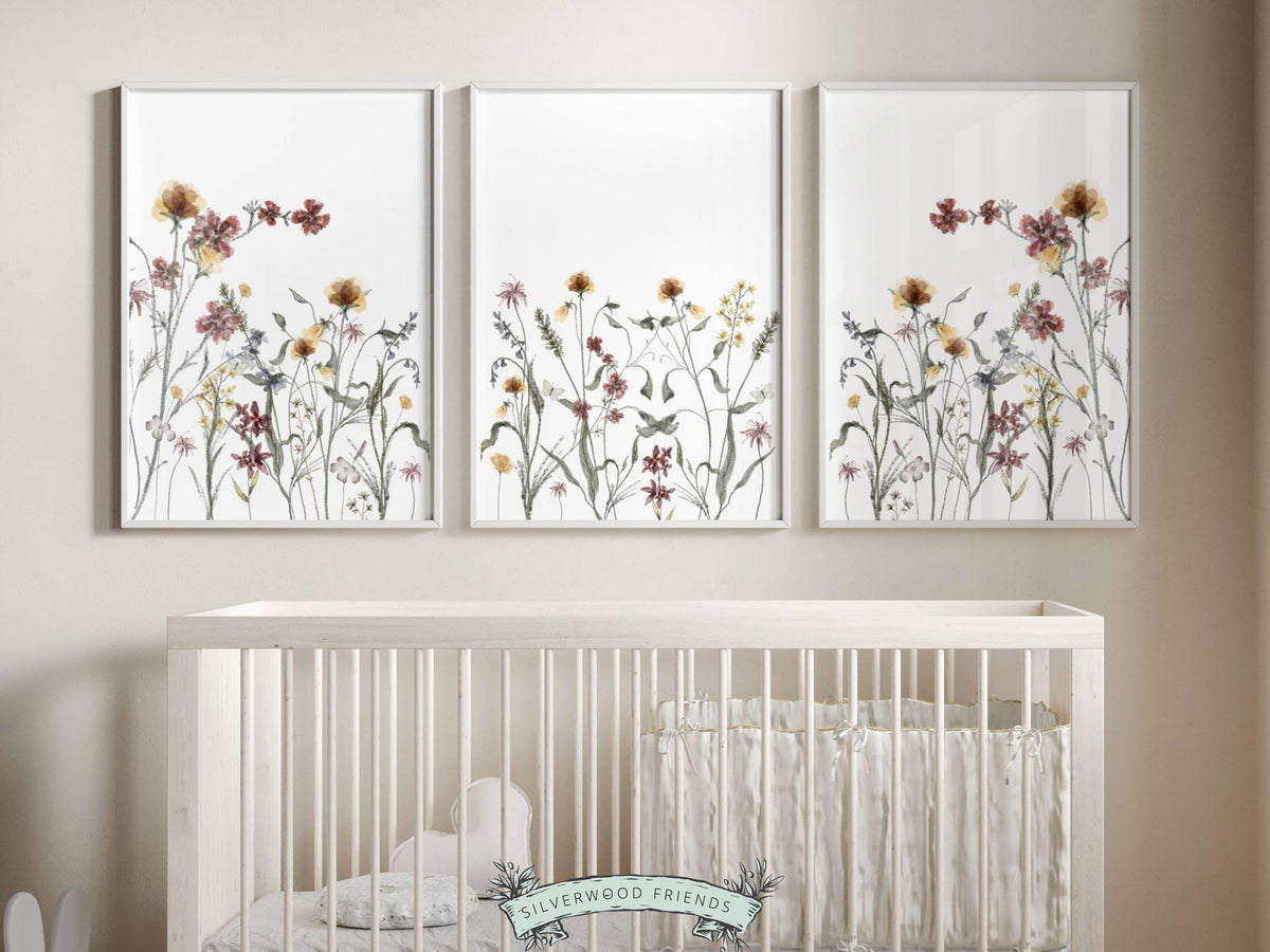 Wildflower Nursery Prints – Silverwood Friends