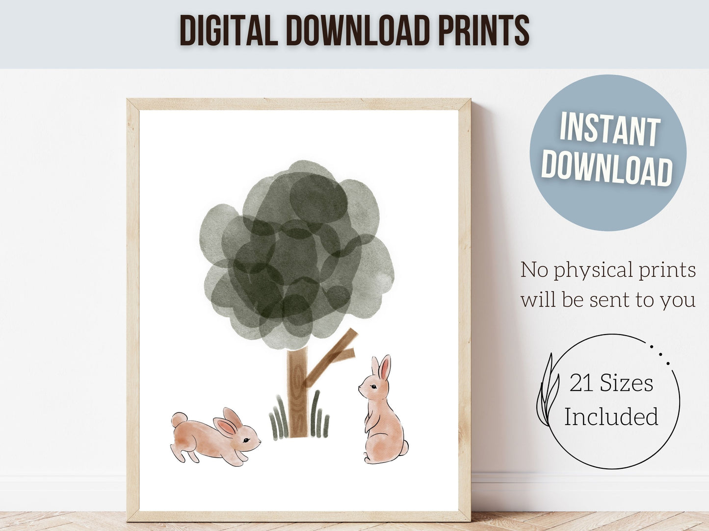 Woodland Nursery Print Set