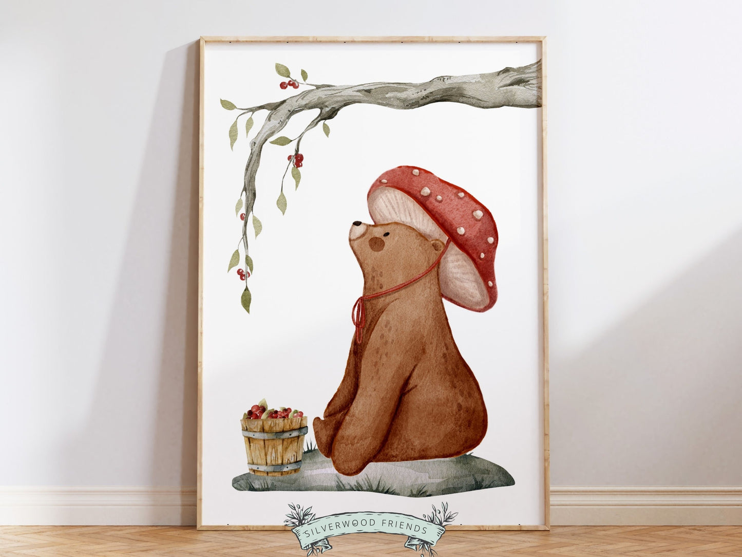 Woodland Nursery Print