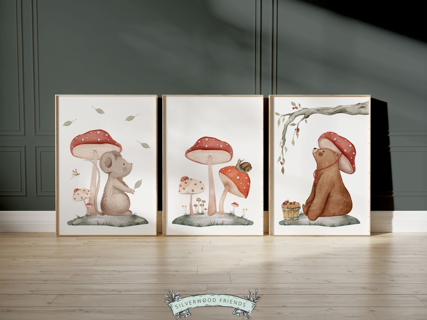 Woodland Nursery Print