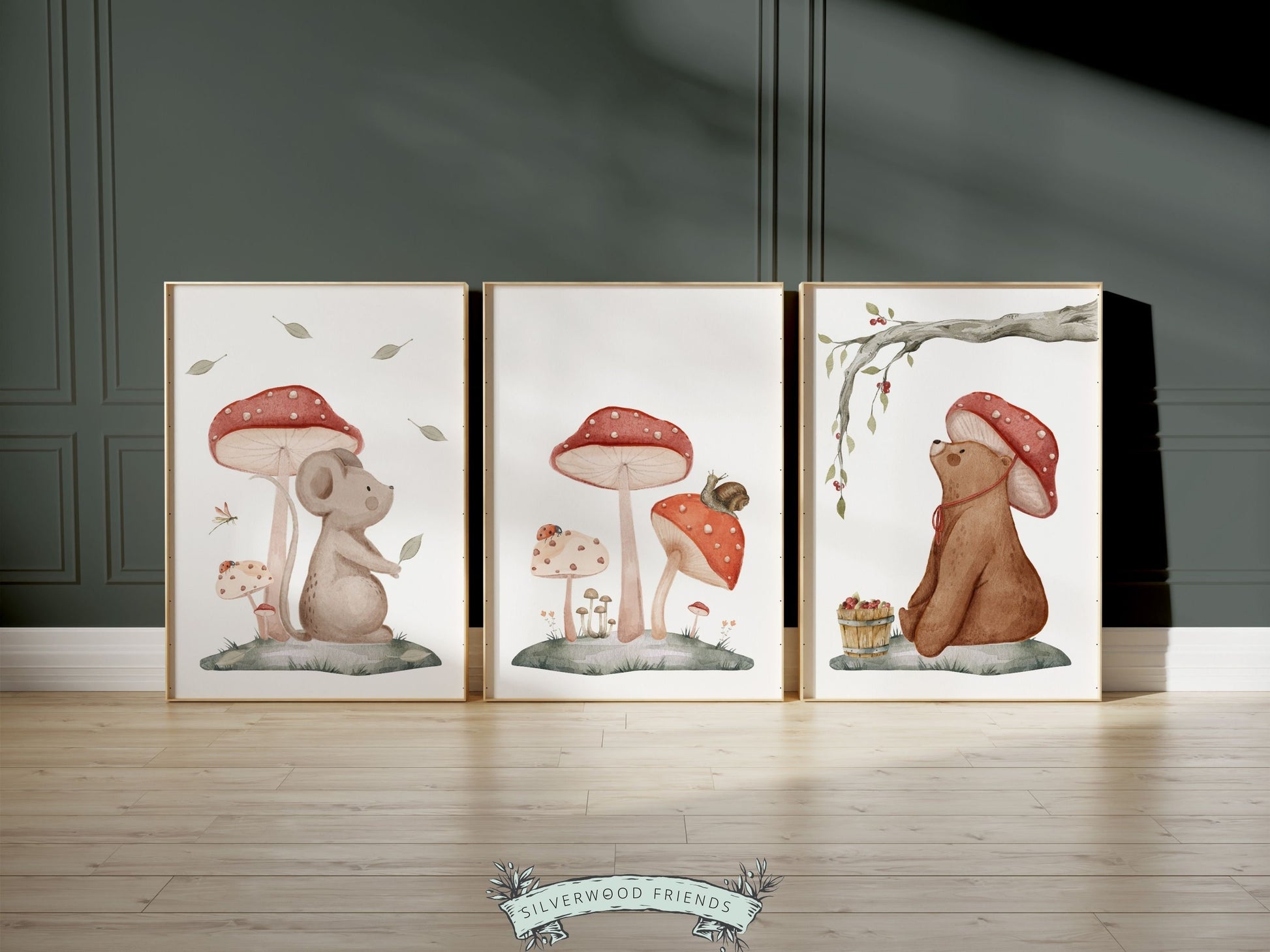 Woodland Nursery Print