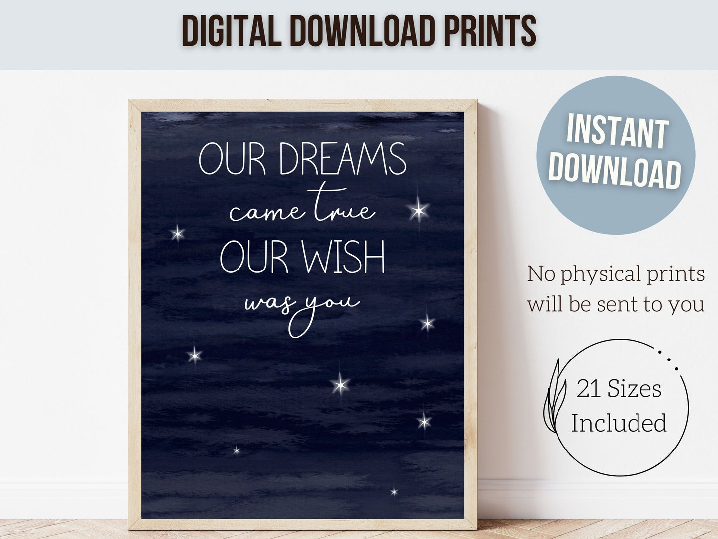 ORIGINAL Bear Nursery Print Gift For Newborn Woodland Forest Nursery Decor Kids Room Constellation Star Nursery Decor Digital Download Print