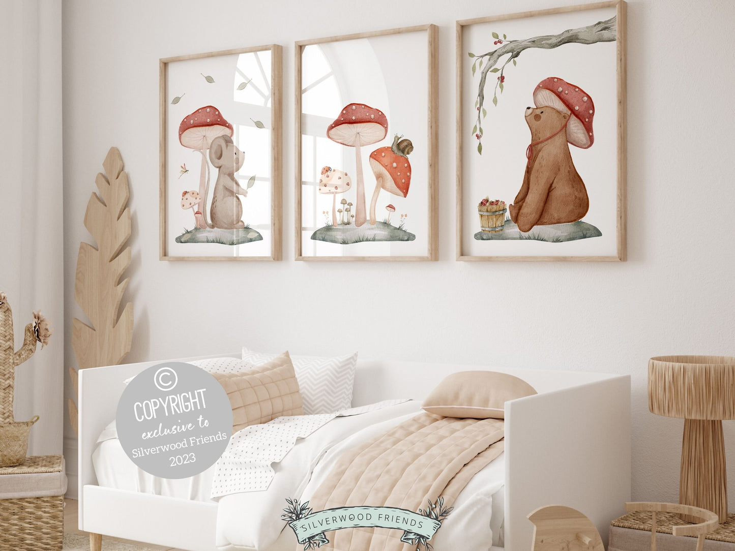 Woodland Nursery Print