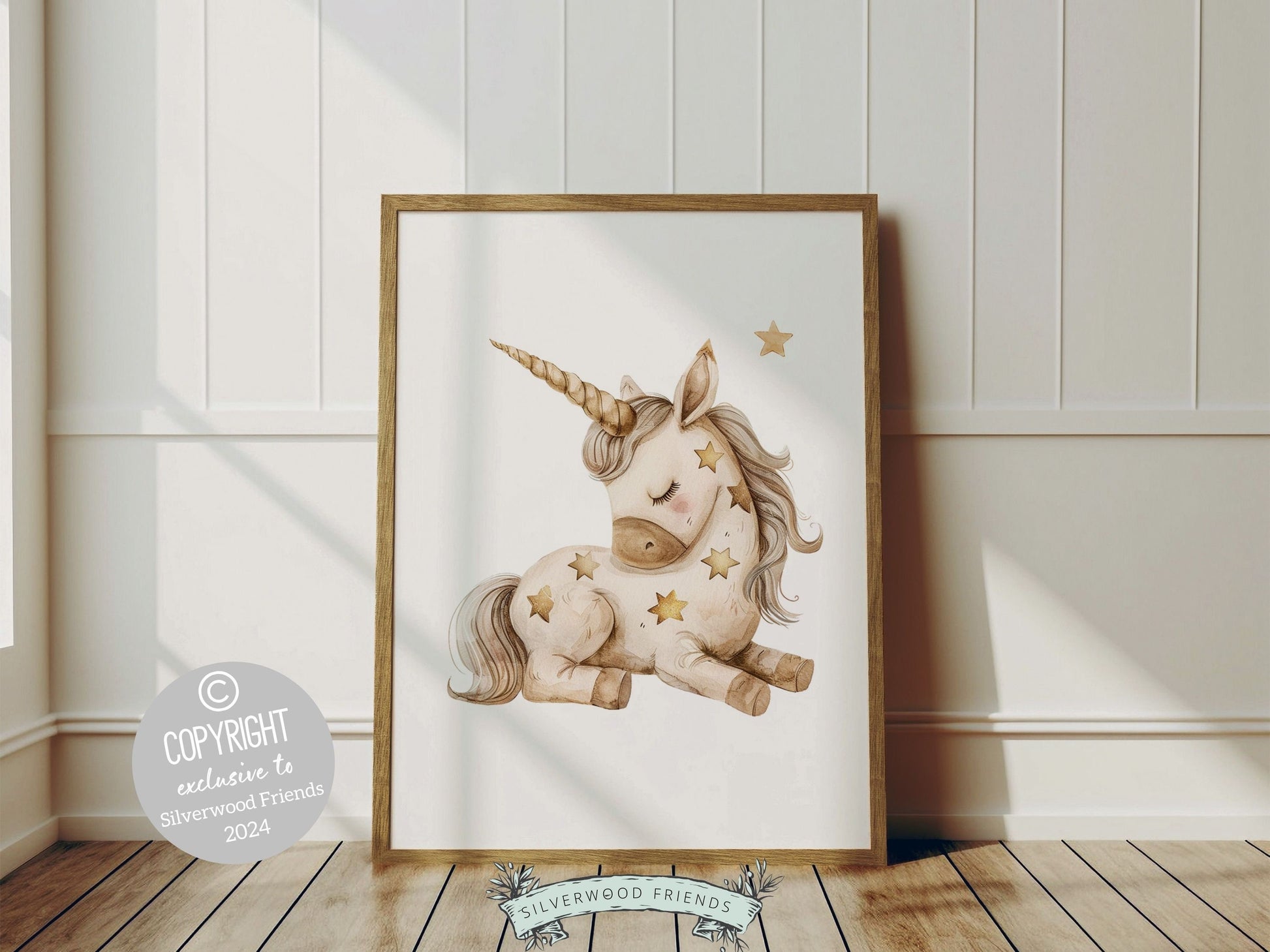 Baby Girls Unicorn Nursery Prints, Fairytale Fantasy Nursery Decor, Girly Wall Art, Unicorn Newborn Gift, Baby Girl Room Decor Digital Print