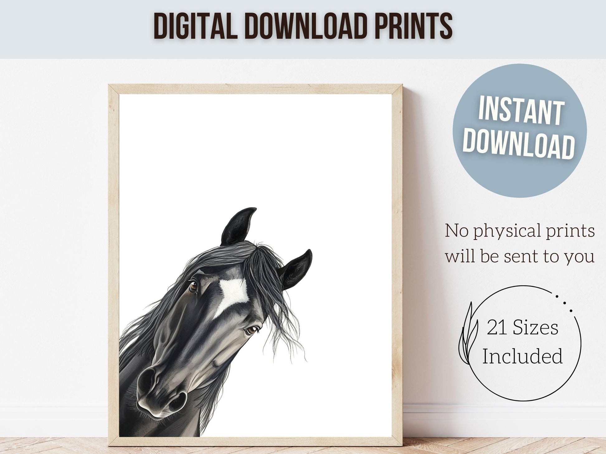 Peeking Horse Nursery Print, Horse Nursery Decor, Western Wall Decor, Kids Cowboy Room Wall Decor, Horse Picture, Pony Nursery Digital Print