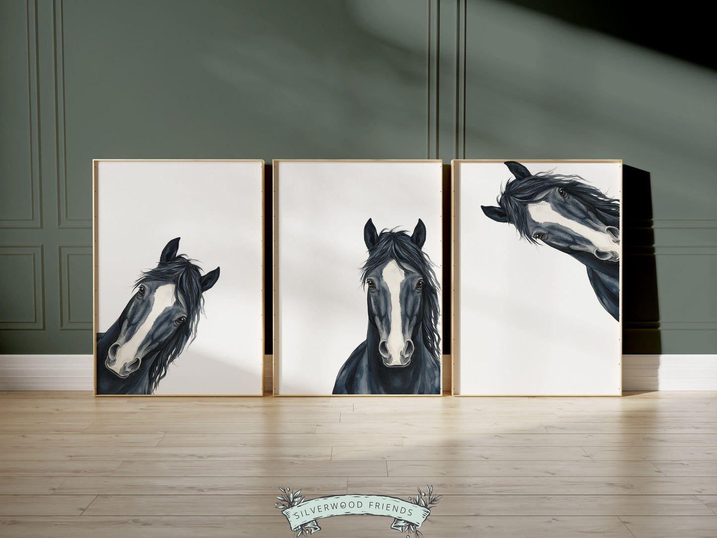 Peeking Horse Nursery Print, Horse Nursery Decor, Western Wall Decor, Kids Cowboy Room Wall Decor, Horse Picture, Pony Nursery Digital Print