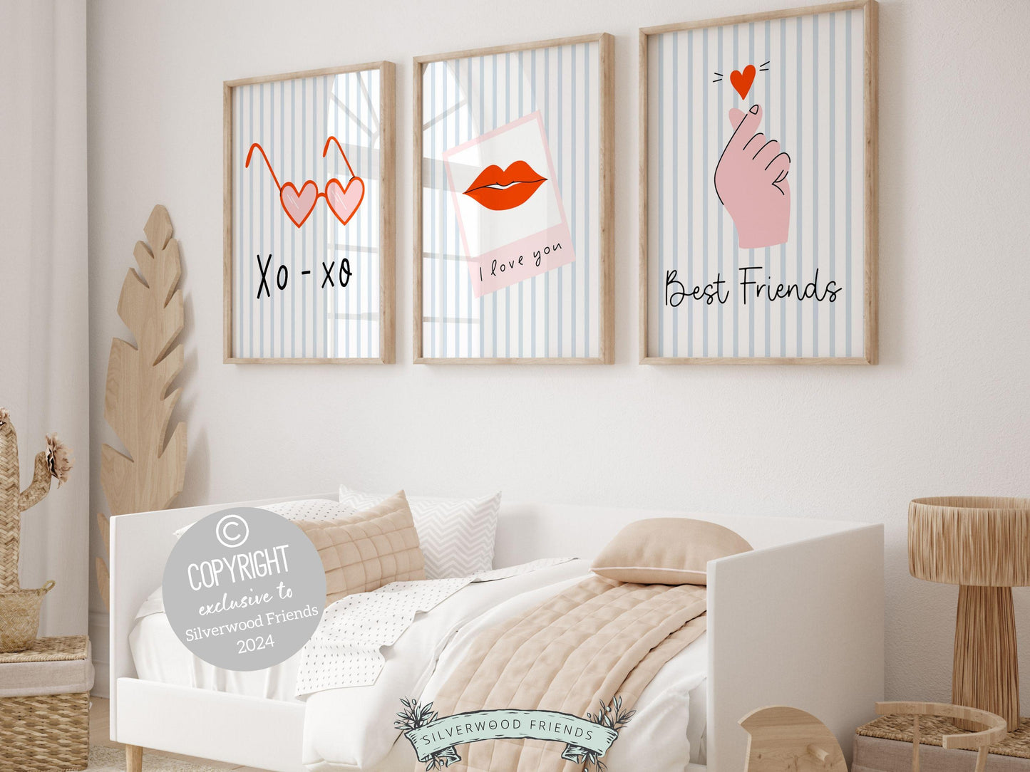 Best Friends Prints - Set of 3 - 001