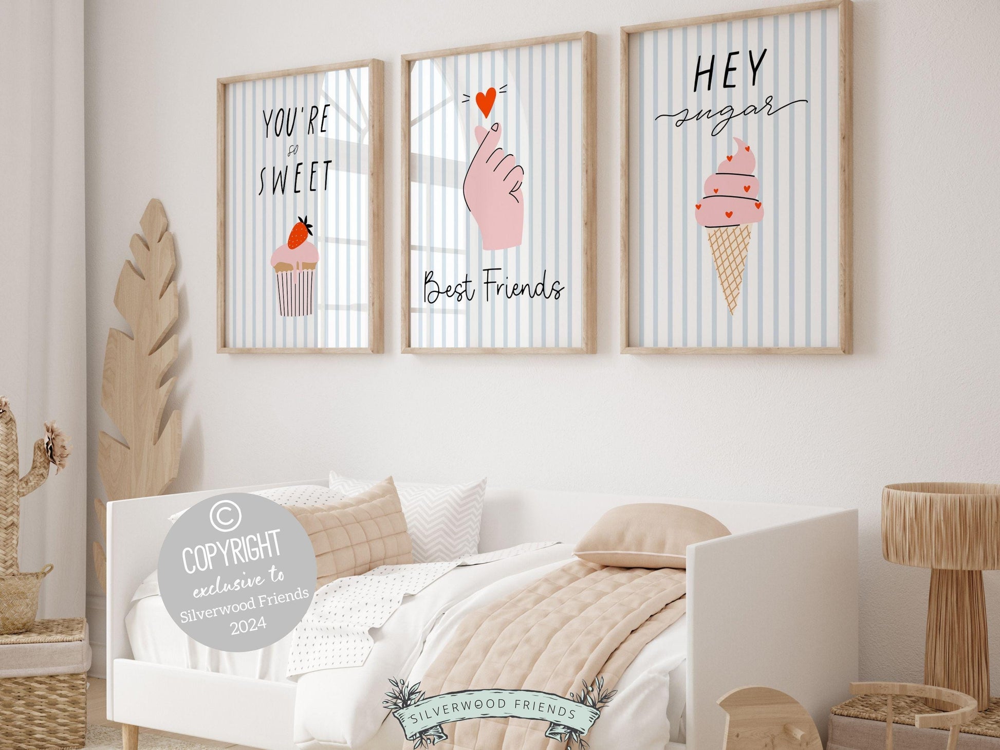 Best Friends Prints - Set of 3 - 002