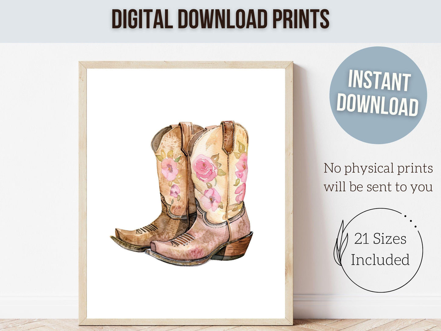 Cowgirl Nursery Prints, Cowgirl Nursery Decor, Baby Girl Western Nursery Decor, Girls Equestrian Horse Riding Nursery Wall Art Digital Print