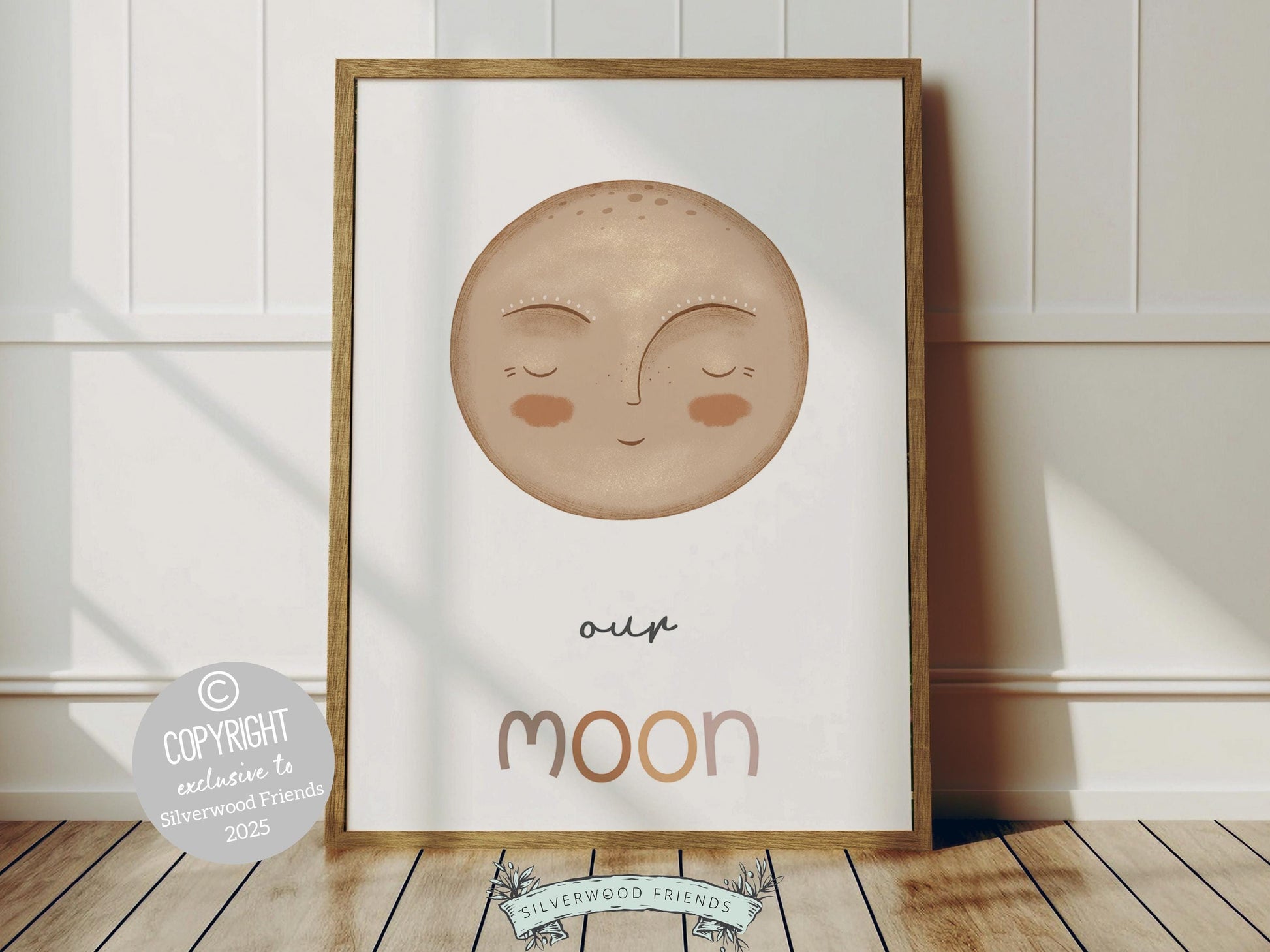 You Are Our Sun Our Moon And All Our Stars Boho Nursery Prints, Gender Neutral Unisex Nursery Decor, Kids Boho Playroom Decor Digital Prints