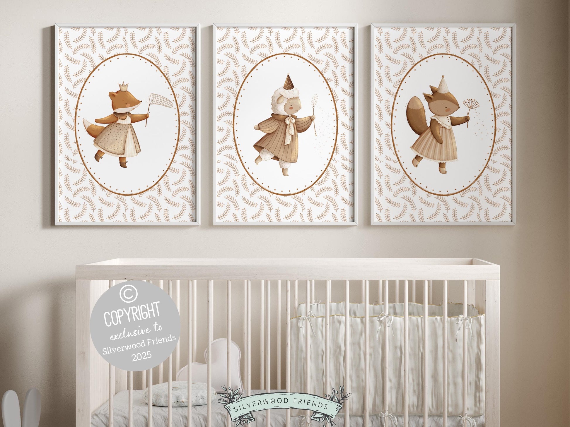 Boho Woodland Nursery Prints, Baby Boy Vintage Woodland Bear Nursery Decor, Vintage Bear Nursery Wall Art, Neutral Nursery Digital Prints