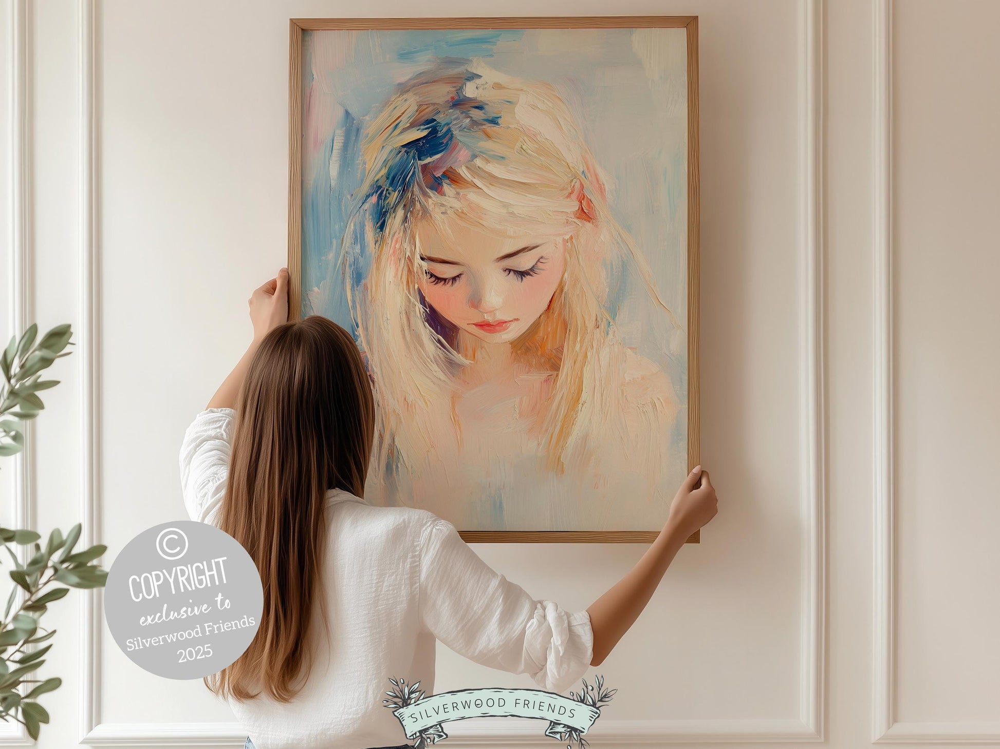Ballet Dancer Print, Pastel Ballerina Wall Decor, Baby Girl Nursery Wall Art,Trendy Pink Blue Ballet Teen Dorm Room Wall Decor Digital Print