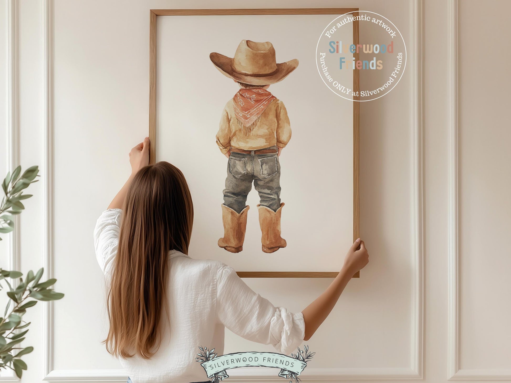Cowboy Nursery Print, Cowboy Nursery Decor, Baby Boys Western Nursery Decor, Little Boy Cowboy Horse Country Nursery Wall Art Digital Print