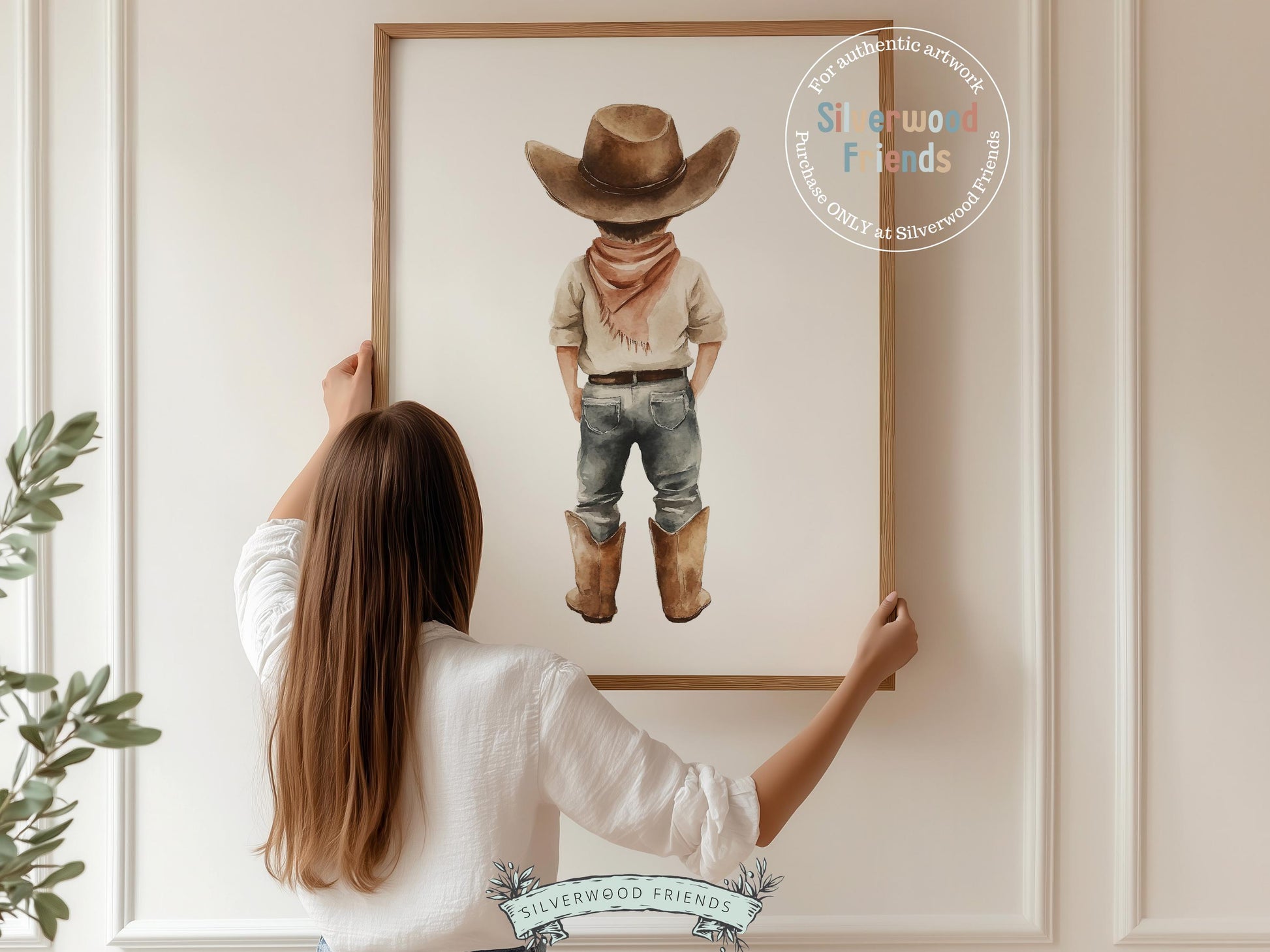 Cowboy Nursery Print, Cowboy Nursery Decor, Baby Boys Western Nursery Decor, Little Boy Cowboy Horse Country Nursery Wall Art Digital Print