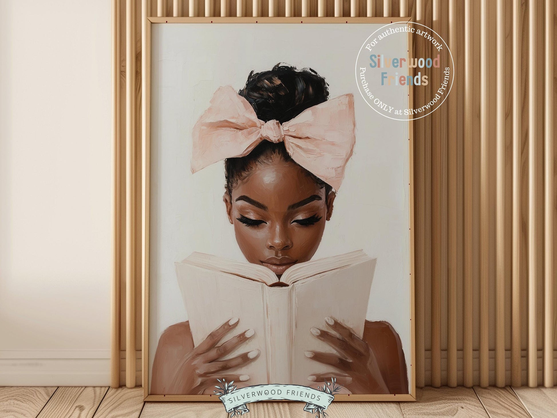 African American Ballerina Reading Wall Decor, Black Ballerina Bookish Wall Art, Black Girl Art Reading Nook Book Lover Gift Digital Print