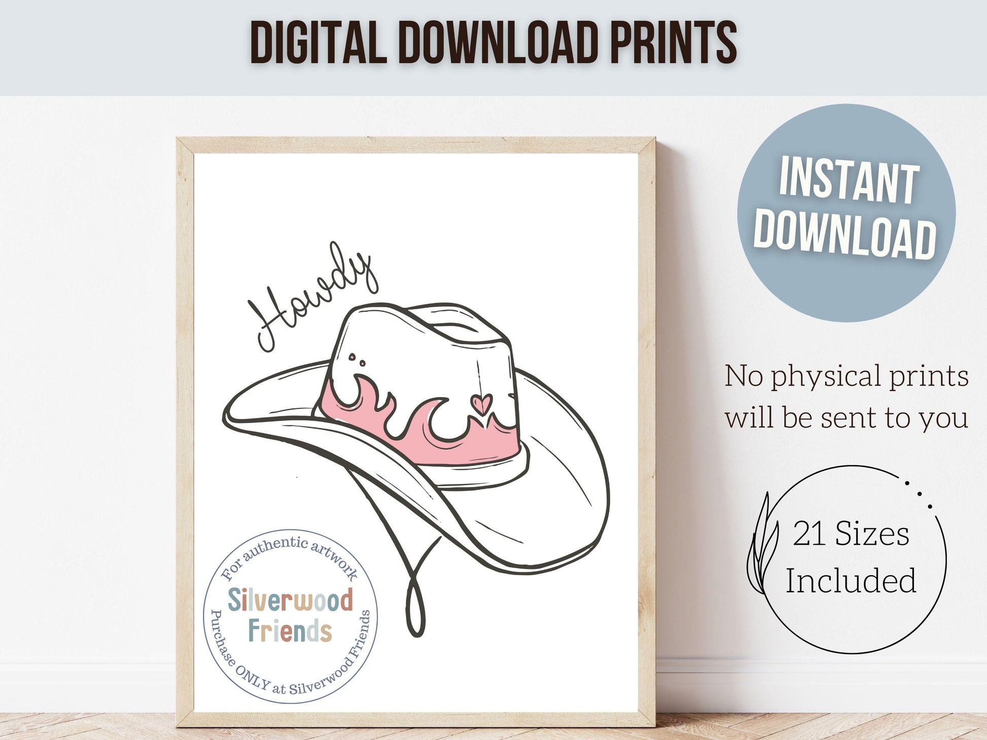 Cowgirl Nursery Prints, Cowgirl Nursery Decor, Baby Girl Western Nursery Decor, Girls Wild West Rodeo Horse Nursery Wall Art Digital Prints